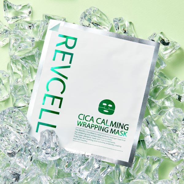 Mặt nạ thạch phục hồi da Cica Carming Wrapping Mask Revcell Official
