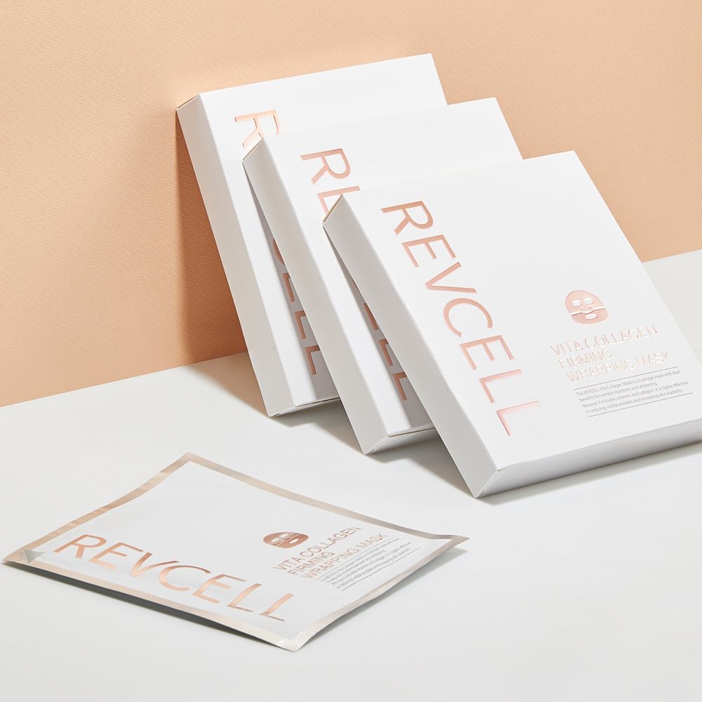 Mặt nạ thạch trắng da Vita Collagen Firming Wrapping Mask Revcell