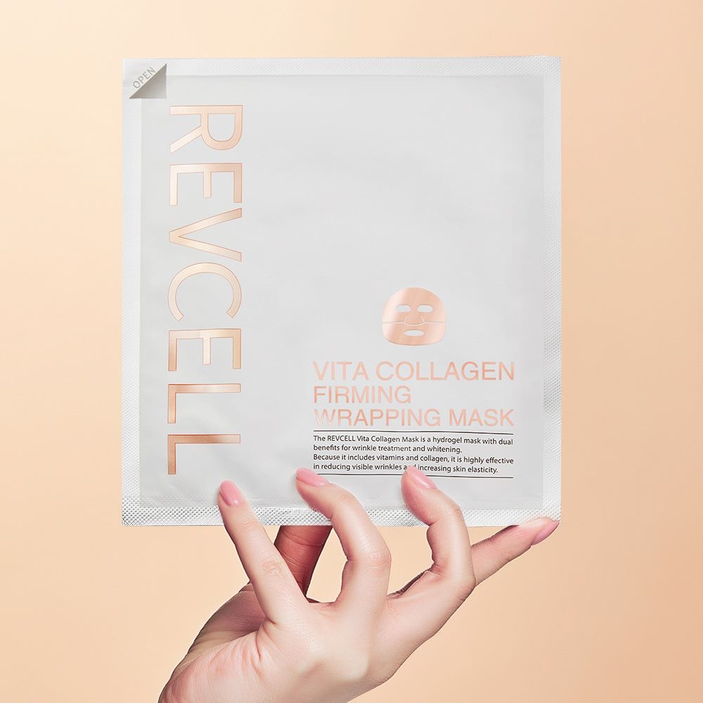 Mặt nạ thạch trắng da Vita Collagen Firming Wrapping Mask Revcell