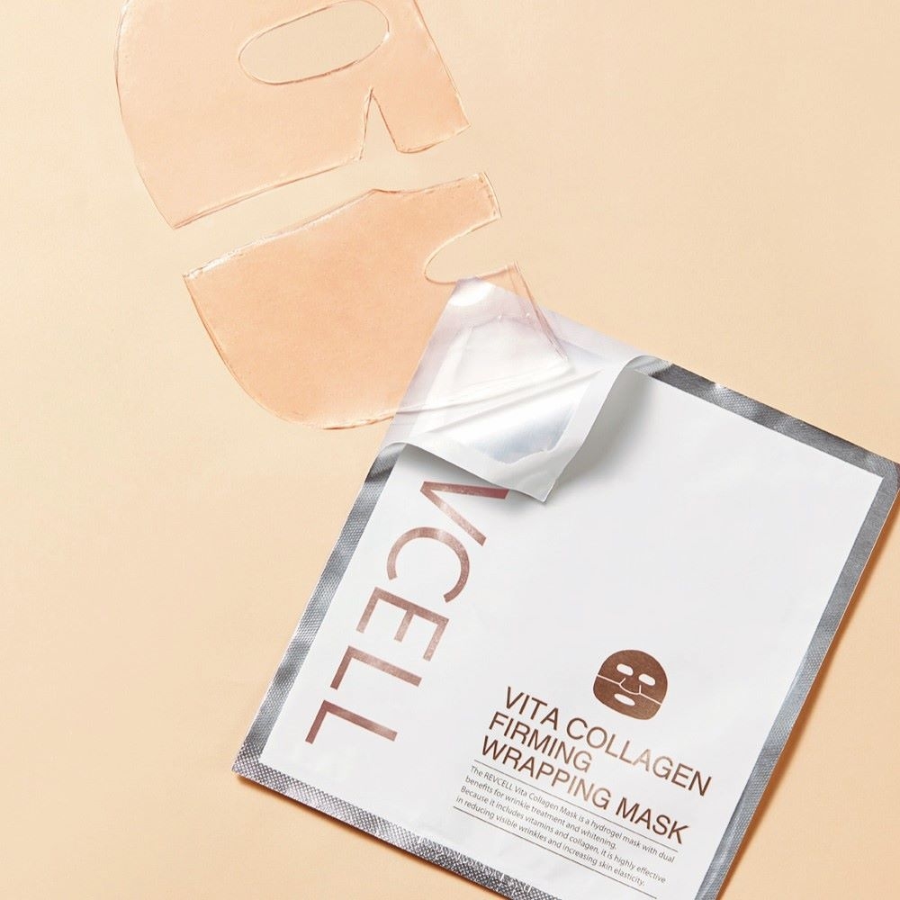 Mặt nạ thạch trắng da Vita Collagen Firming Wrapping Mask Revcell