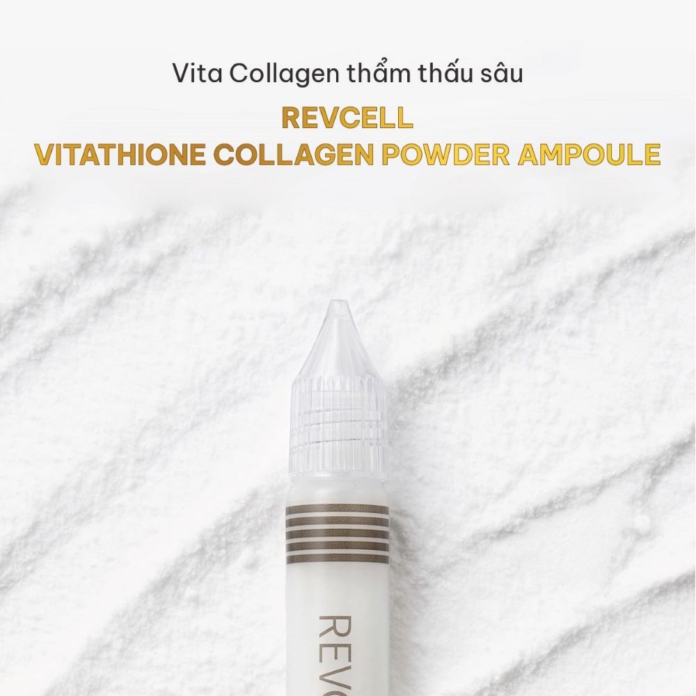 Tinh chất dưỡng sáng dạng bột Vitathione collagen power Revcell