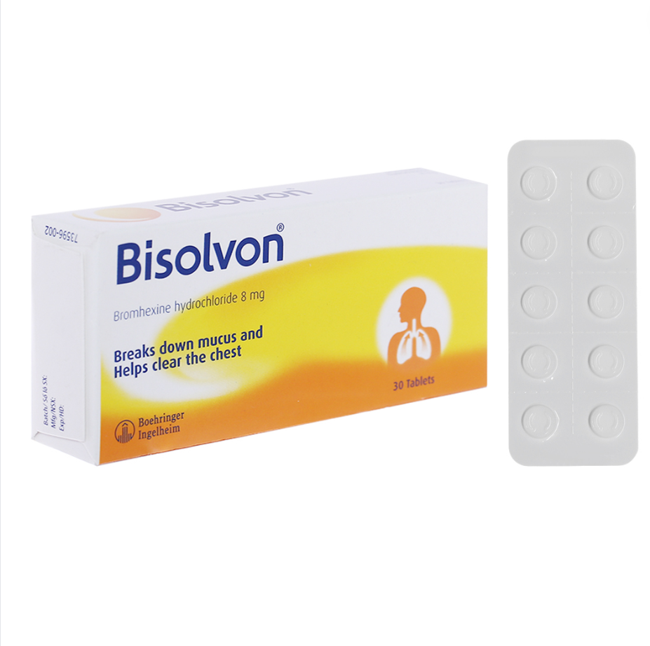 Bisolvon 8mg (Bromhexin) Sanofi
