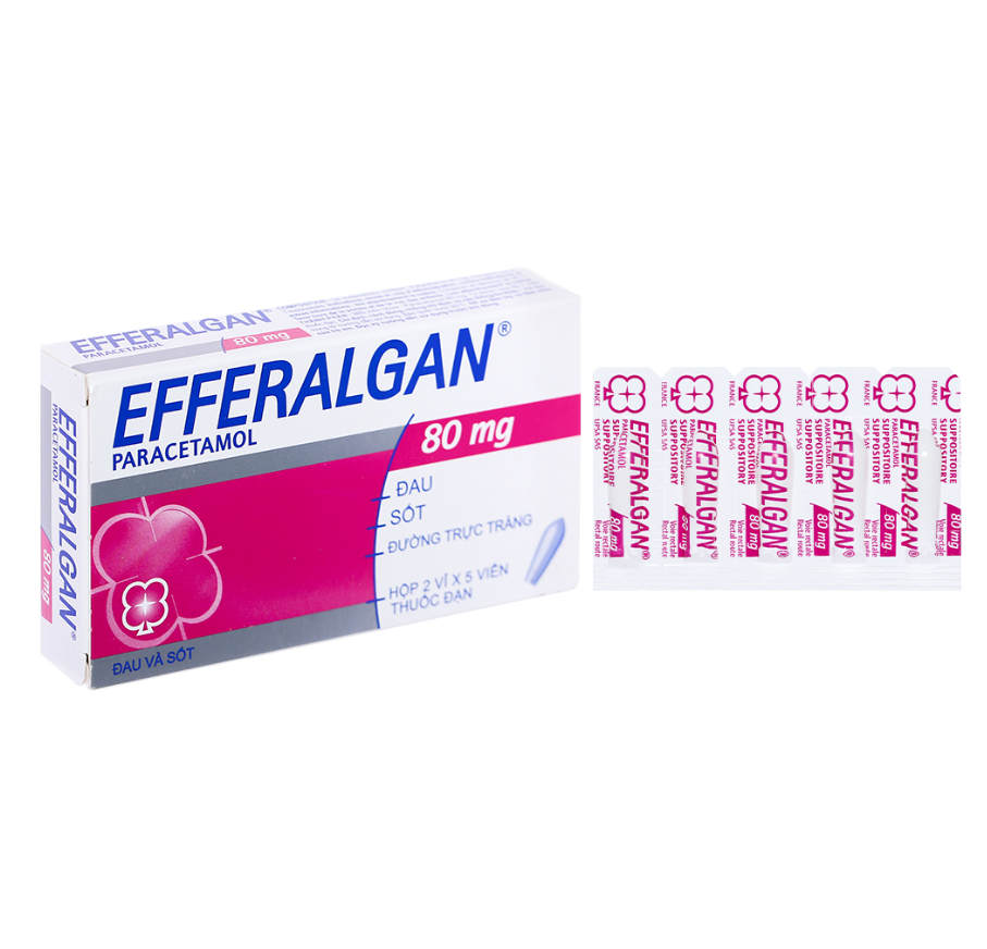 Efferalgan 80 (Đặt) Bristol