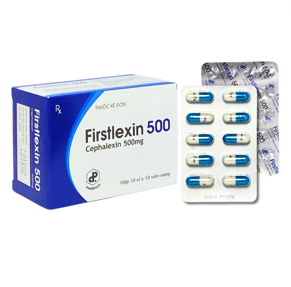 Firstlexin 500mg (Cephalexin) TW1