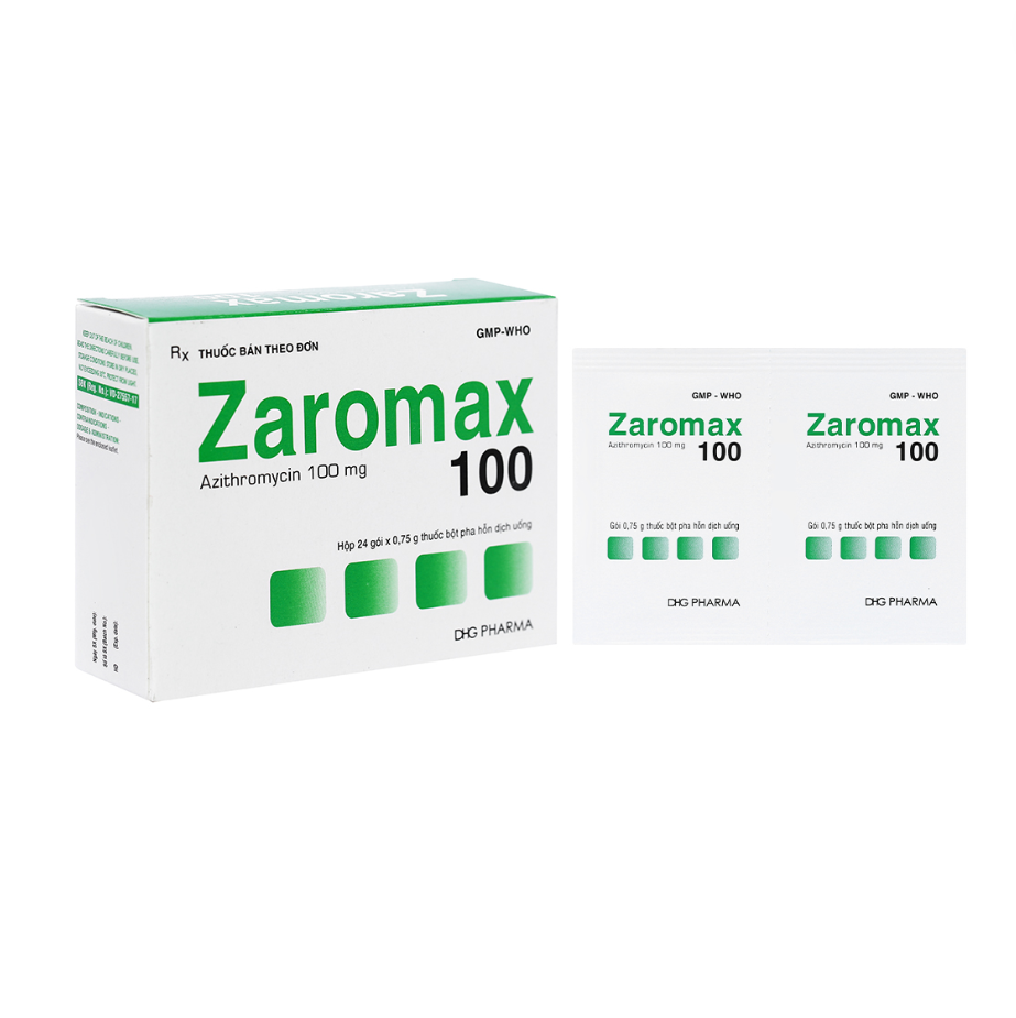 Zaromax 100 (Azithromycin) DHG