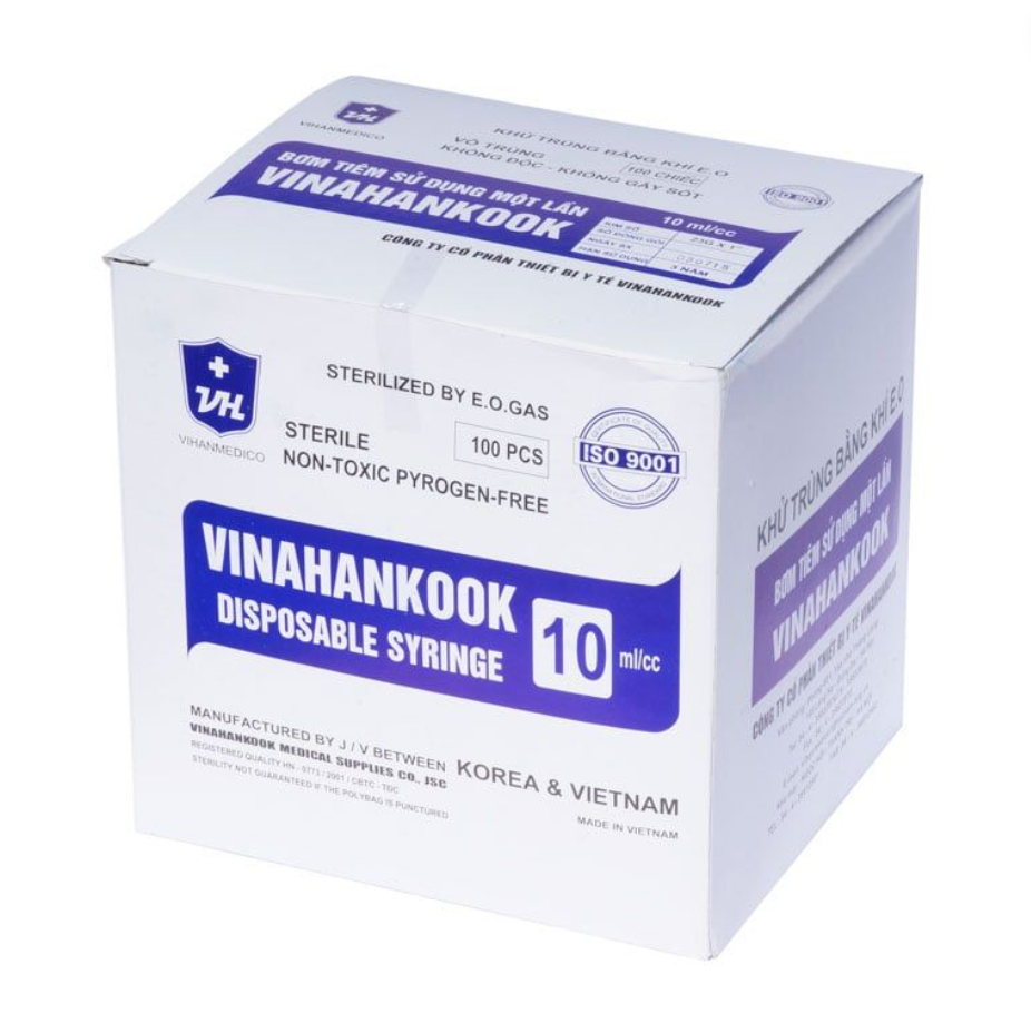 Bơm Tiêm 10cc Vinahankook