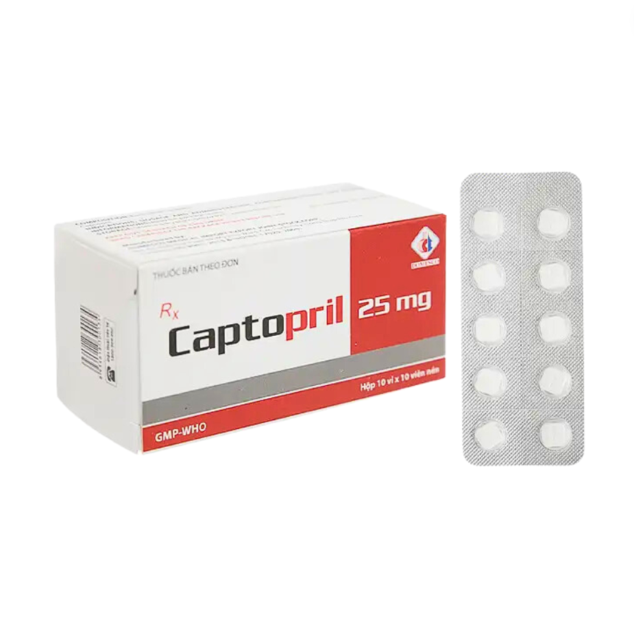 Captopril 25mg Domesco
