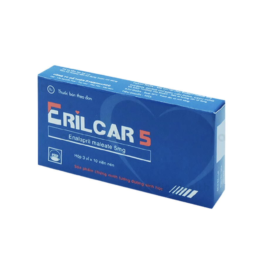 ErilCar 5 (Enalapril) Pymepharco