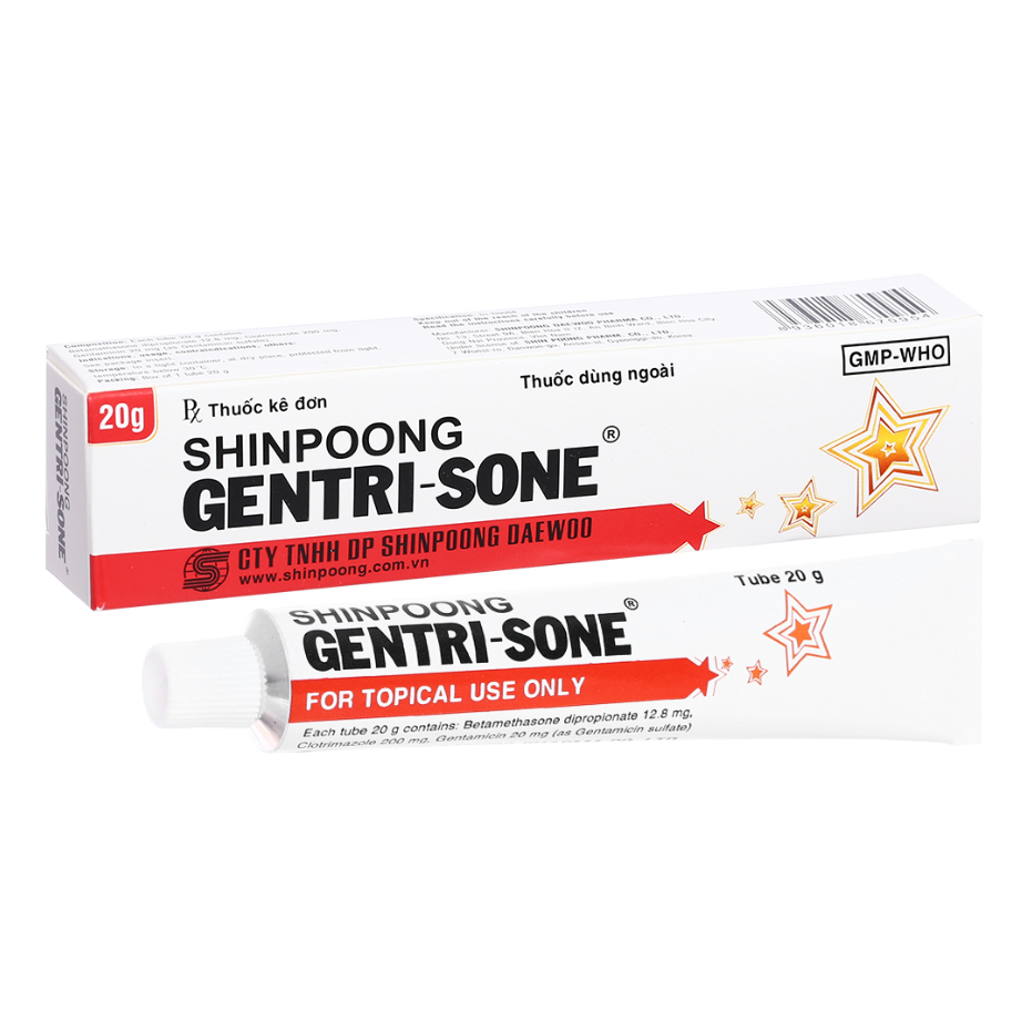 Gentri-sone Cream (to) Hàn Quốc