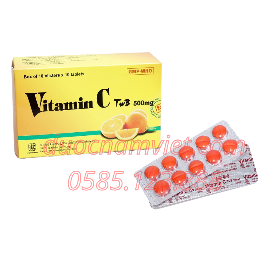 Vitamin C 500mg H.10v*10v TW3