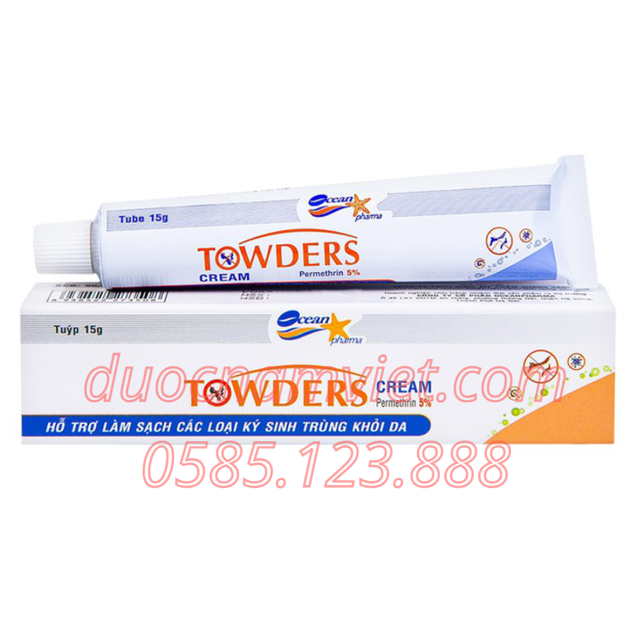 Bôi Ghẻ Towders Cream Quang Xanh