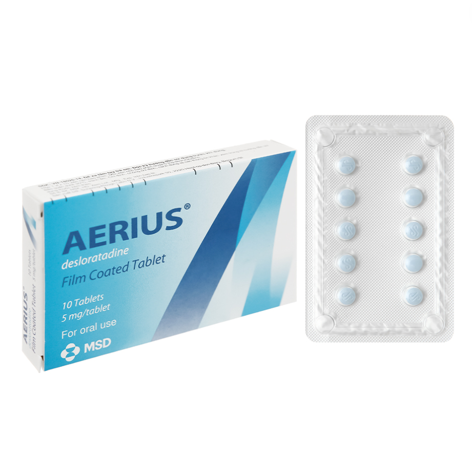 Aerius (Desloratadin 5mg) Msd Pharma