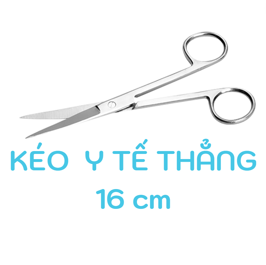 Kéo Y Tế To - 2 Đầu Nhọn 16cm