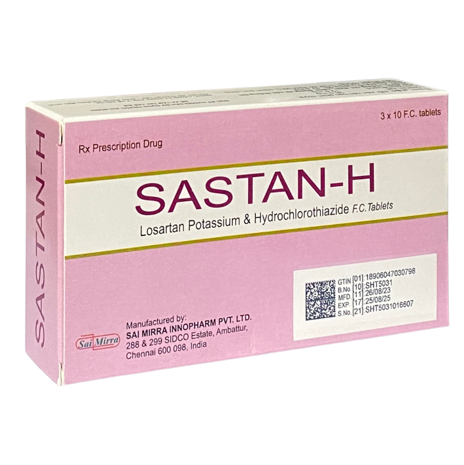 Hạ huyết áp SASTAN H Ấn Độ