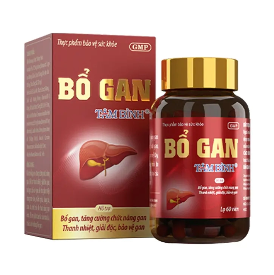 Bổ Gan Tâm Bình 60 Viên Tâm Bình