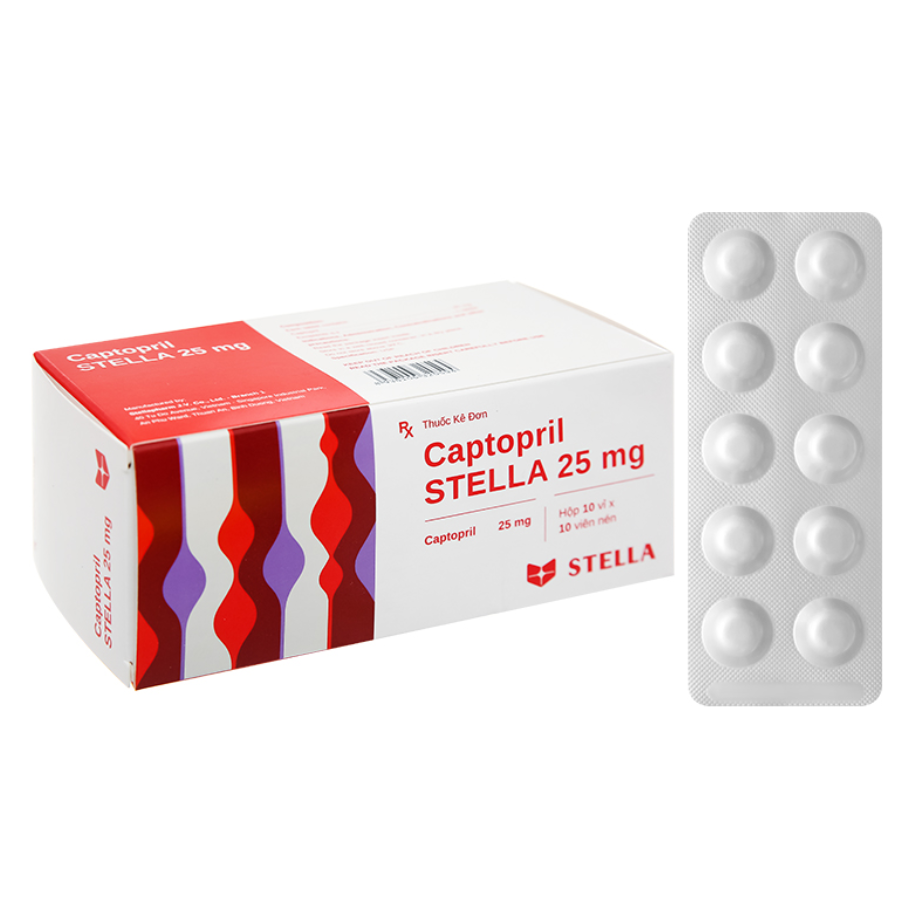 Captopril 25mg Stella