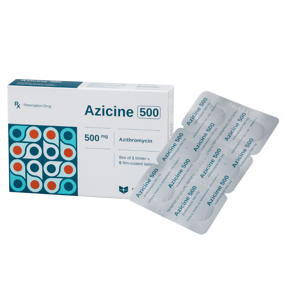 Azicine 500mg (Azithromicine) Stella