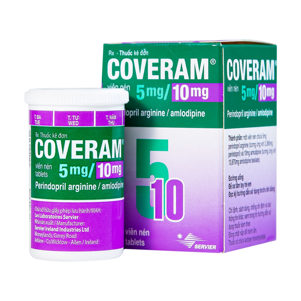 Coveram 5/10 Servier