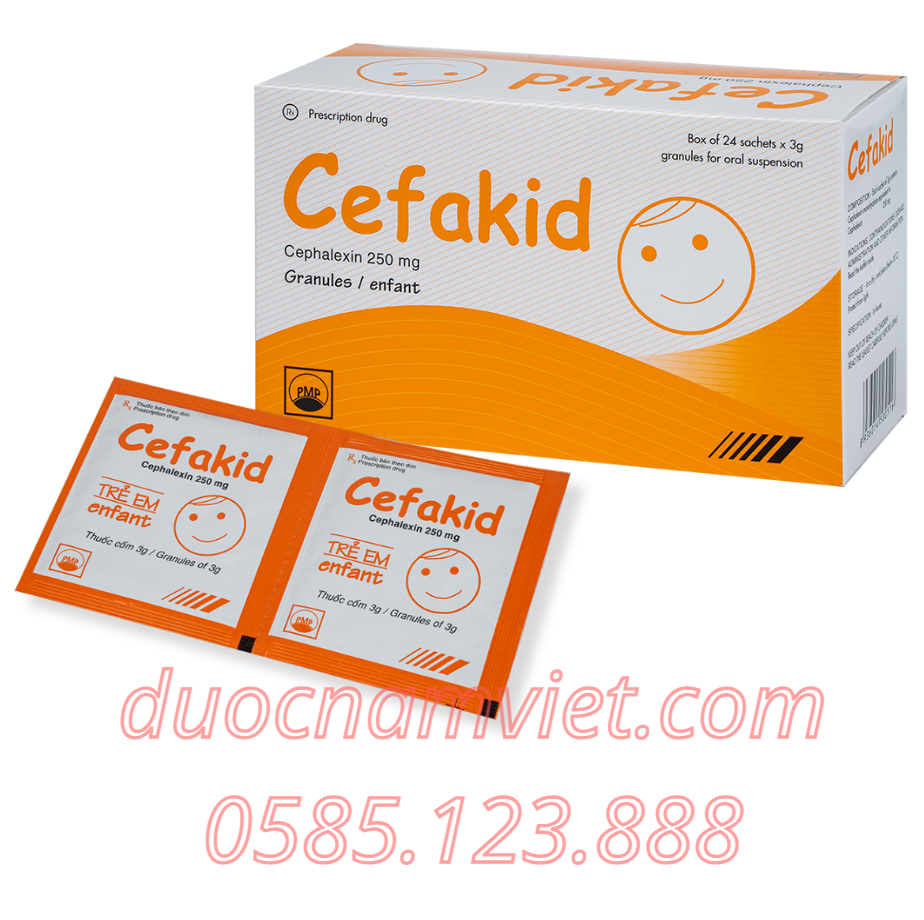 Cefakid 250 (cephalexin) Pyme