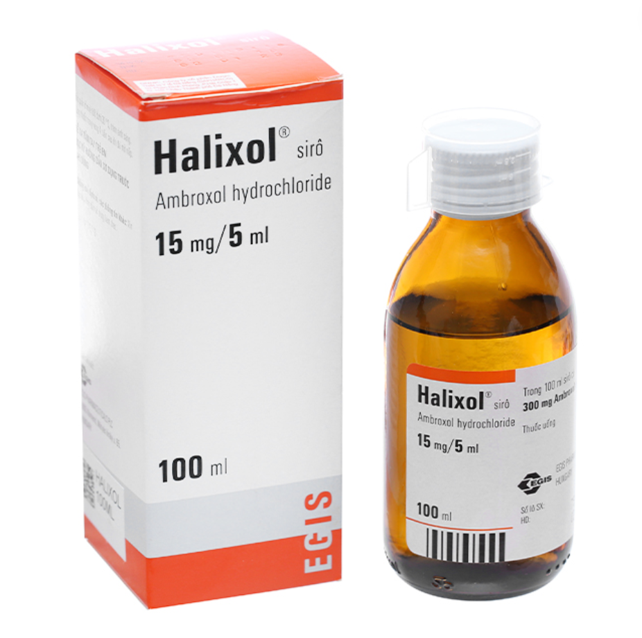 Siro Halixol (Ambroxol) Egis Phar