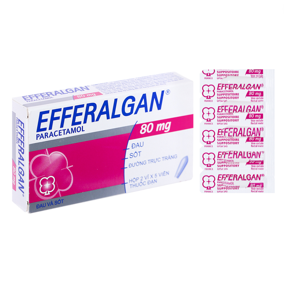 Efferalgan 80 (Đặt) Bristol