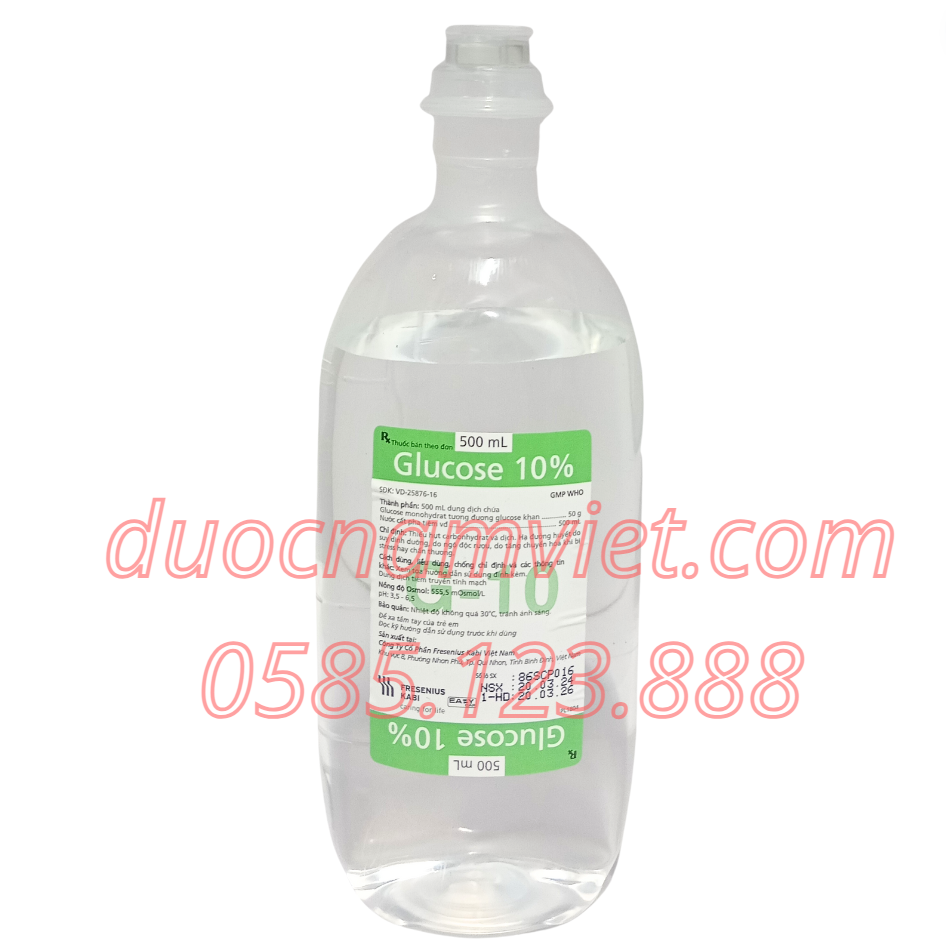 Đường truyền Glucose 10% 500ml Ivc