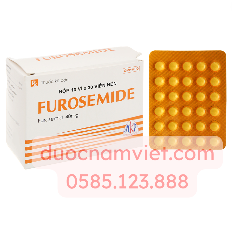 Furosemid 40mg Mekophar