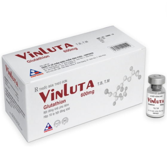 Thuốc tiêm Viluta 600 (Glutathione) Vinphaco