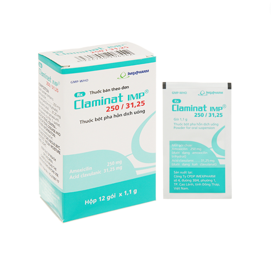 Claminat 250/31.25 Imexpharm