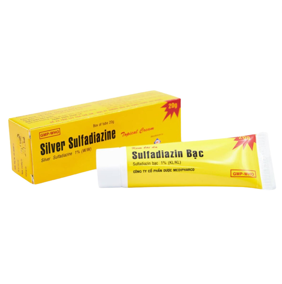 Sulfadiazin Bạc 1% Medipharco
