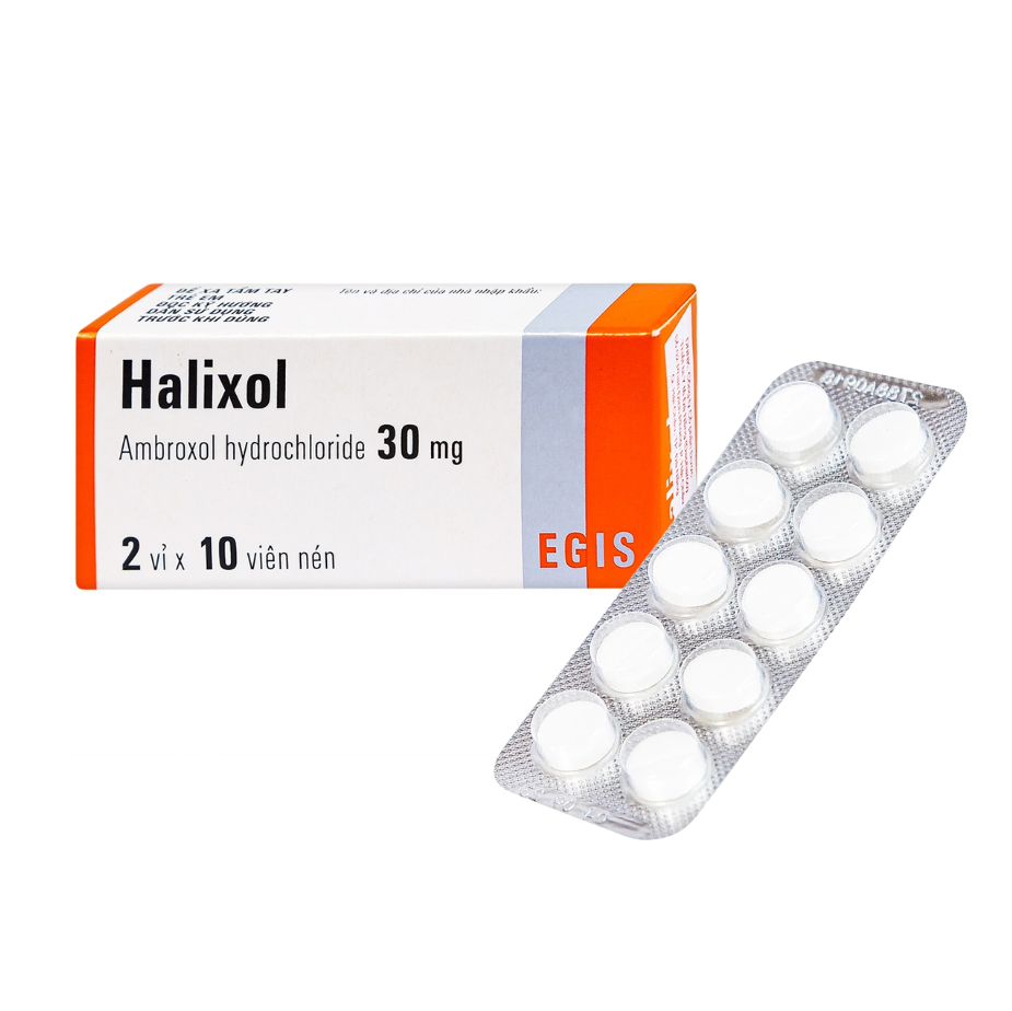 Halixol (Ambroxol) Egis Phar