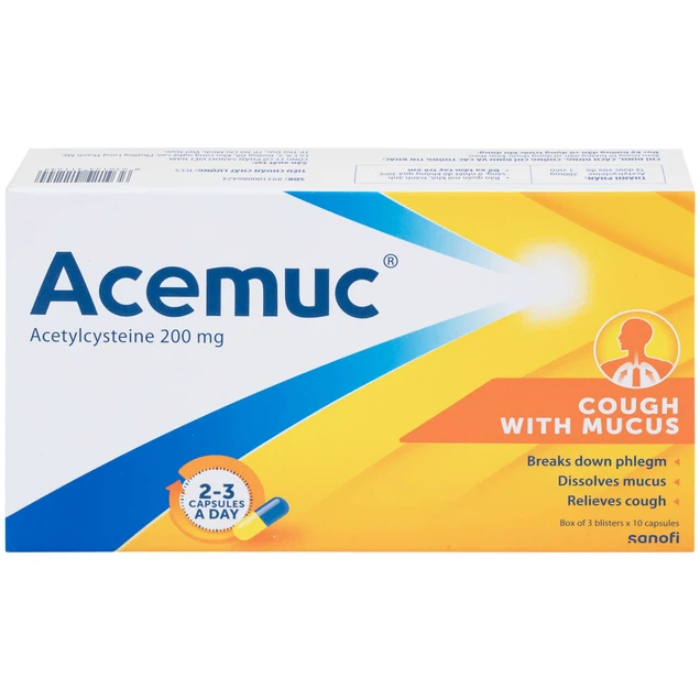 Acemuc 200mg (Vỉ) Sanofi