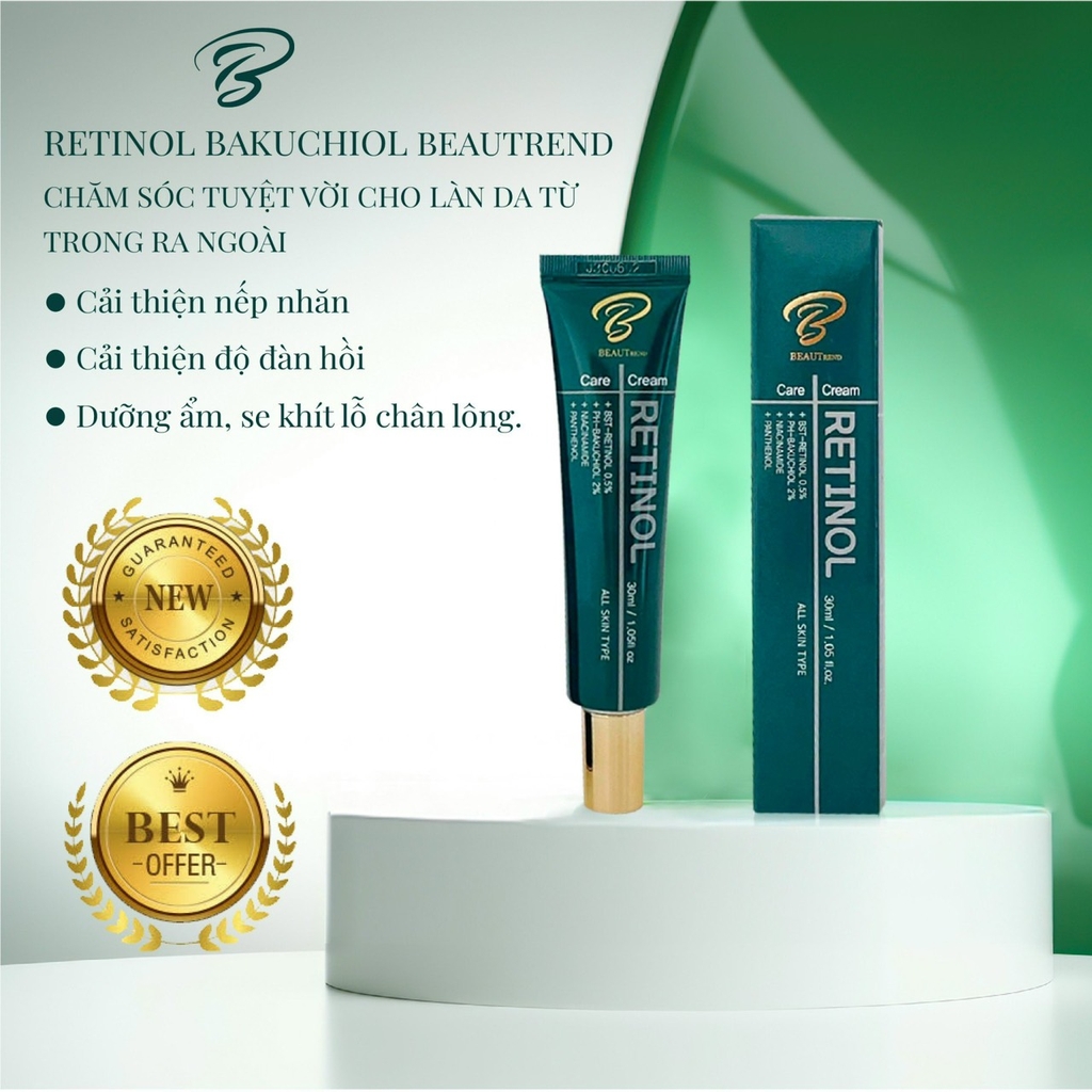Kem dưỡng Retinol Bakuchiol 0.5% Beautrend