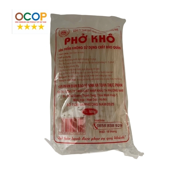Phở Khô Hà Nội Ngon Sạch Xuất Khẩu