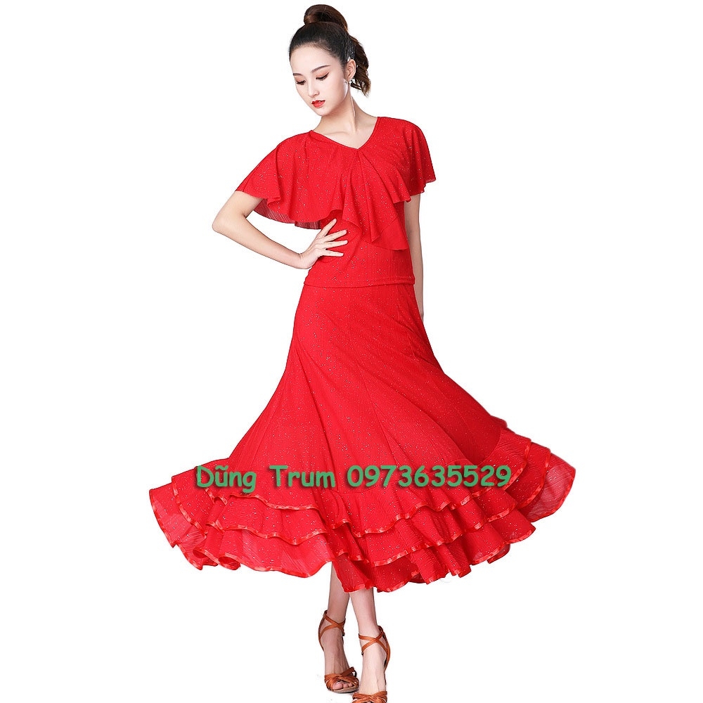 Váy Khiêu Vũ Latin (Cha Cha Cha, Samba, Rumba) HS964v2 | Tana101