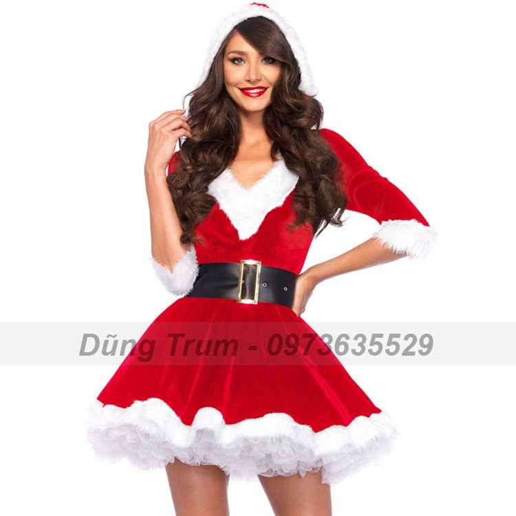 Váy Noel nơ trắng - FairyTales Entertainment - Xứ sở thần tiên của bạn