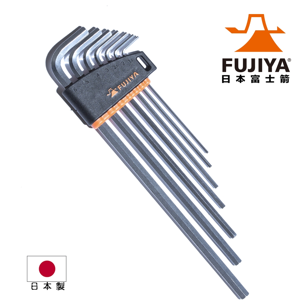 Bộ lục giác cán dài 7 chi tiết 1.5-6mm Fujiya FBW-700S =>LB330-7S