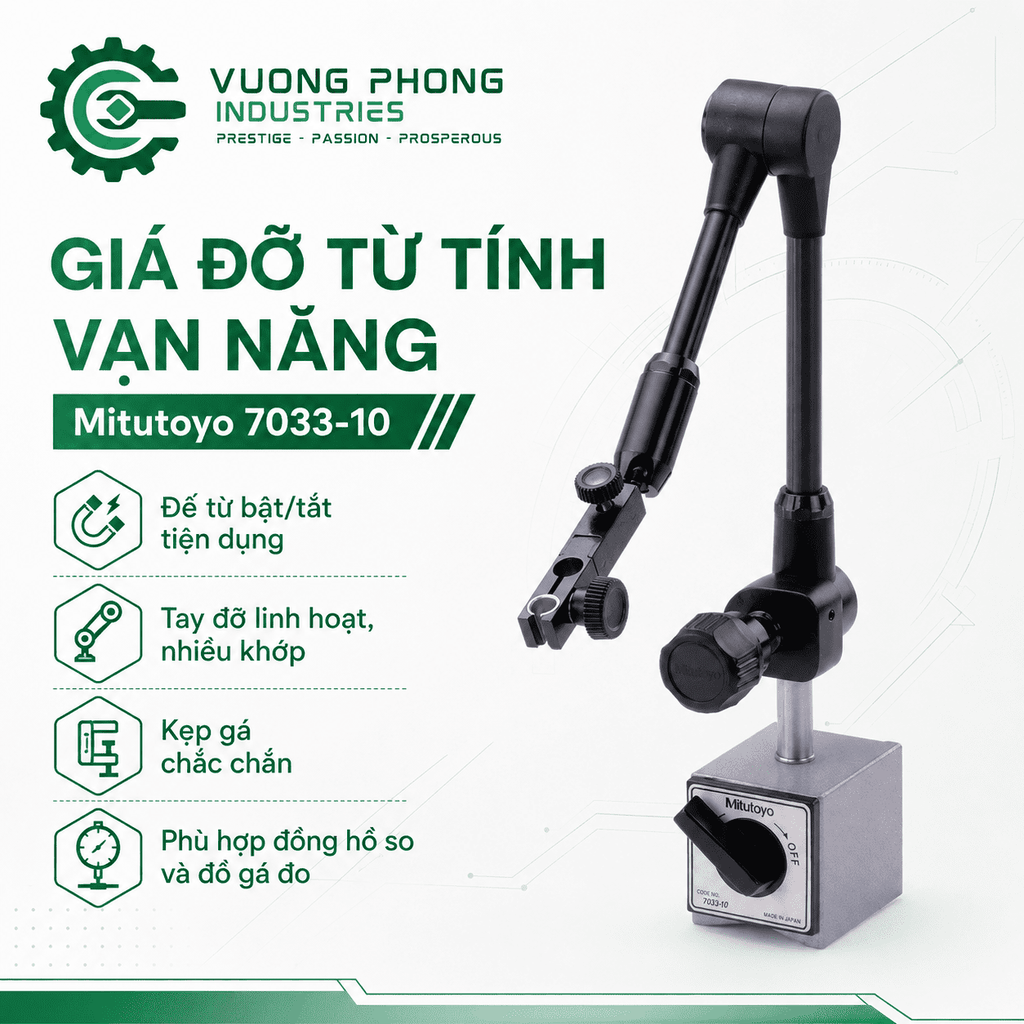 GIÁ ĐỠ TỪ TÍNH VẠN NĂNG MITUTOYO 7033-10