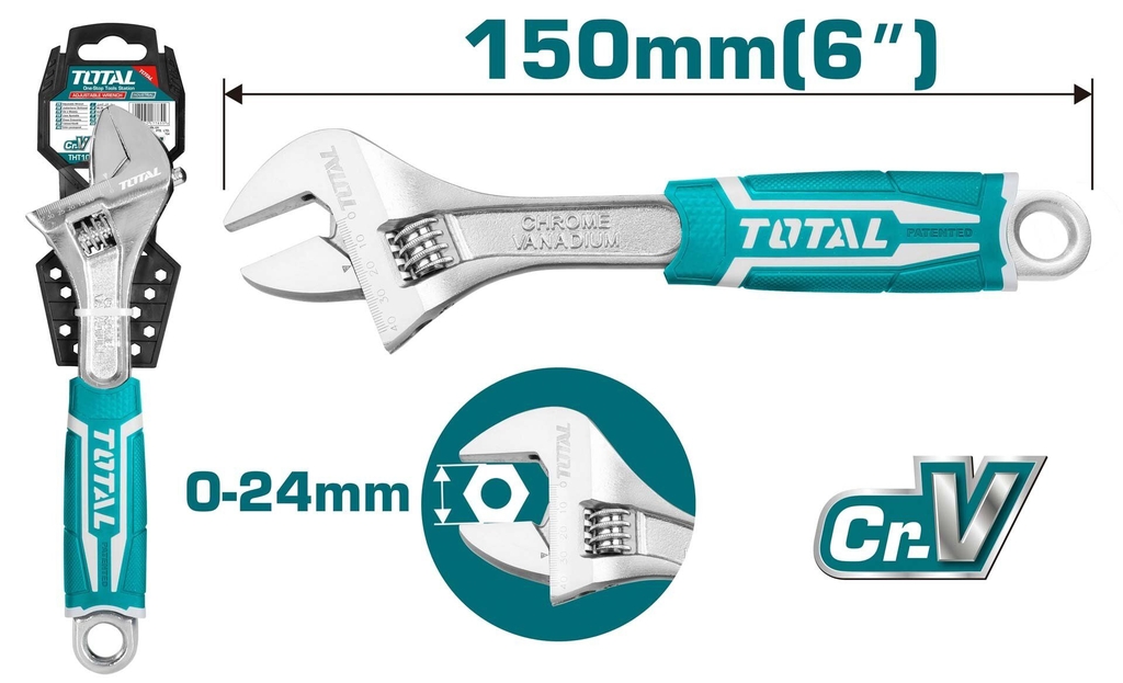 Mỏ lết Total THT101066 - 6
