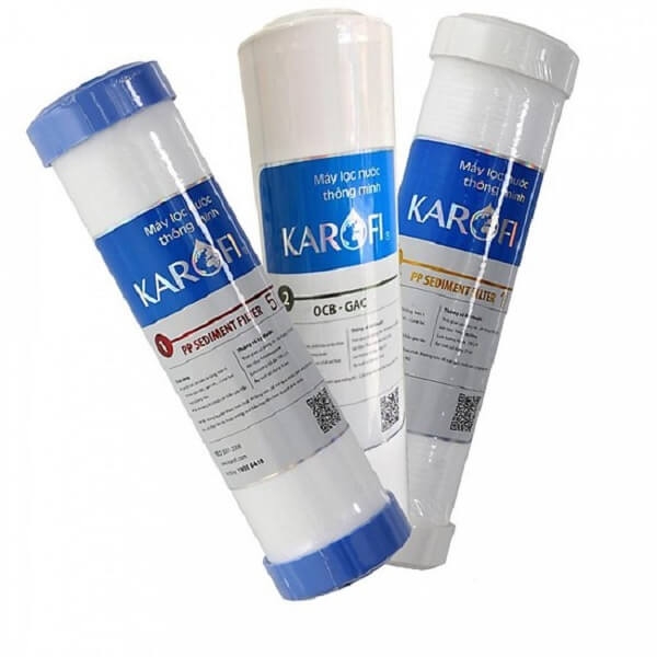 Bộ lõi lọc nước Karofi 123