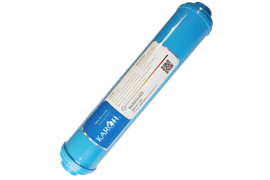 Combo 8 Lõi Lọc Nước Karofi (Gồm 123 Smax Duo - RO Dupont 50GPD - T33-Gac, Mineral, Far infrared, Nano Silver)