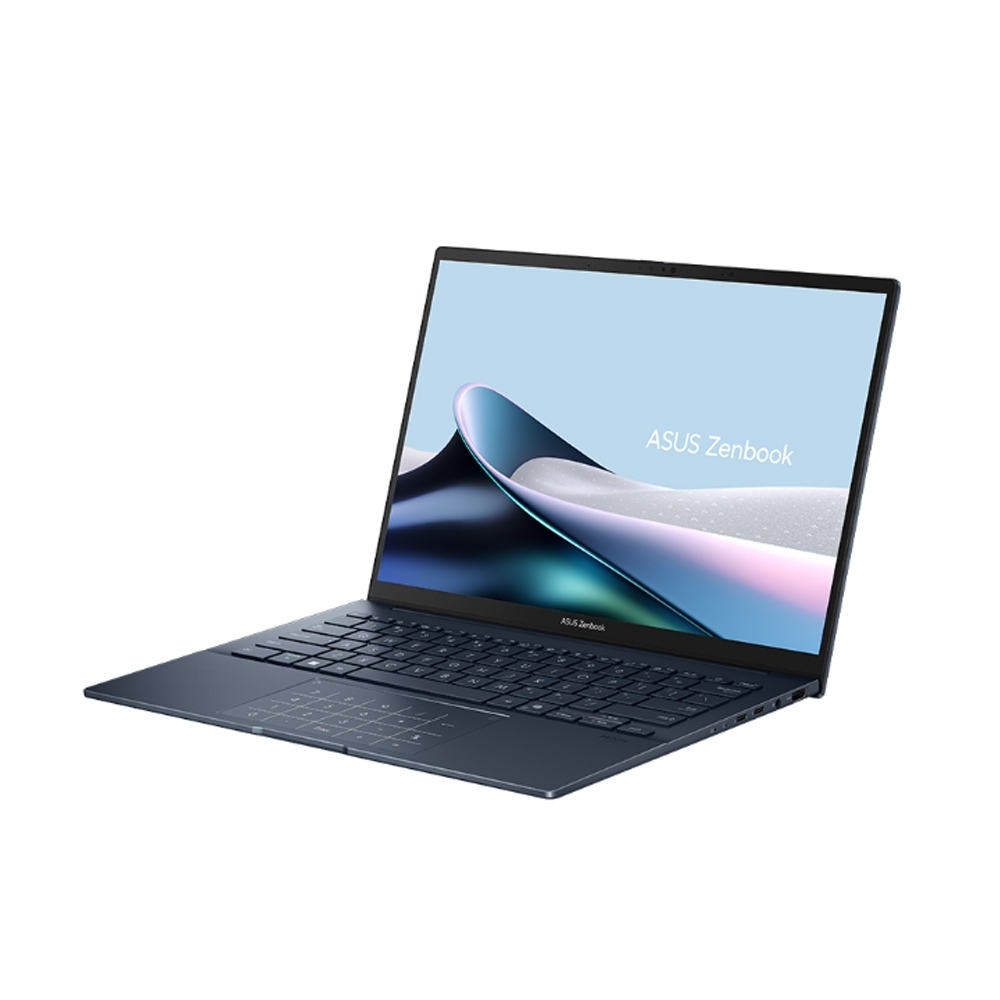 Laptop Asus Zenbook 14 UX3405CA-PZ187WS (Ultra 5 225H/ 16GB/ 512GB SSD/ 14 inch 3K/ 120Hz/ Win 11/ Office/ Blue/ Vỏ nhôm/ Bút/ Túi)