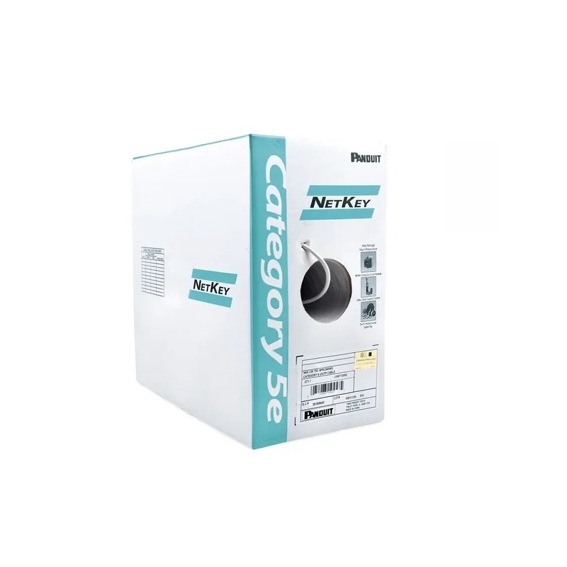 Cáp mạng Cat5e Panduit U/UTP, blue, CM, 24 AWG, dài 305 mét/cuộn (NUC5C04BU-CE)