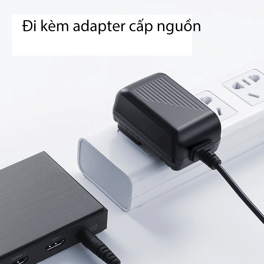 Bộ chia tín hiệu HDMI 2.0 1 ra 2 Ugreen 50707 hỗ trợ 4K2K@60Hz