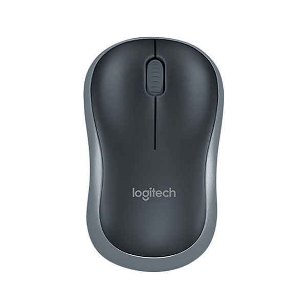Chuột quang không dây Logitech M185 - Xám
