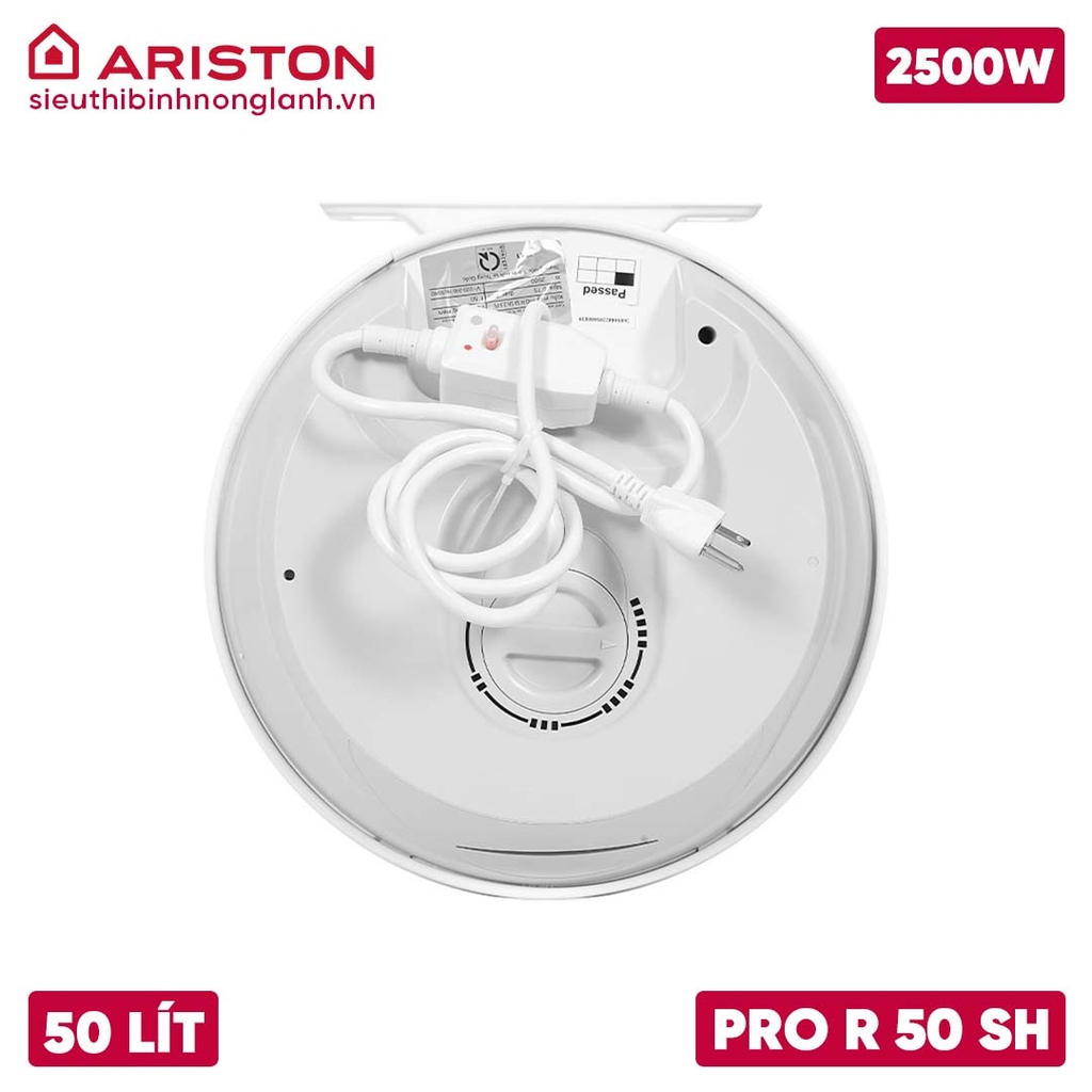 Bình nóng lạnh Ariston 50 lít PRO R 50 SH 2.5 FE