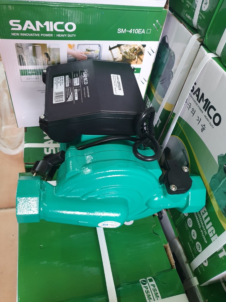 Máy bơm nước tăng áp điện tử Samico SM-410EA (410W)