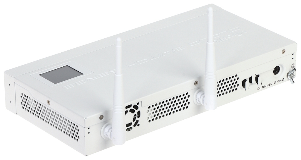 Mikrotik CRS125-24G-1S-2HnD-IN witch 24x GE, 2x SFP, LCD, Wireless, RouterOS