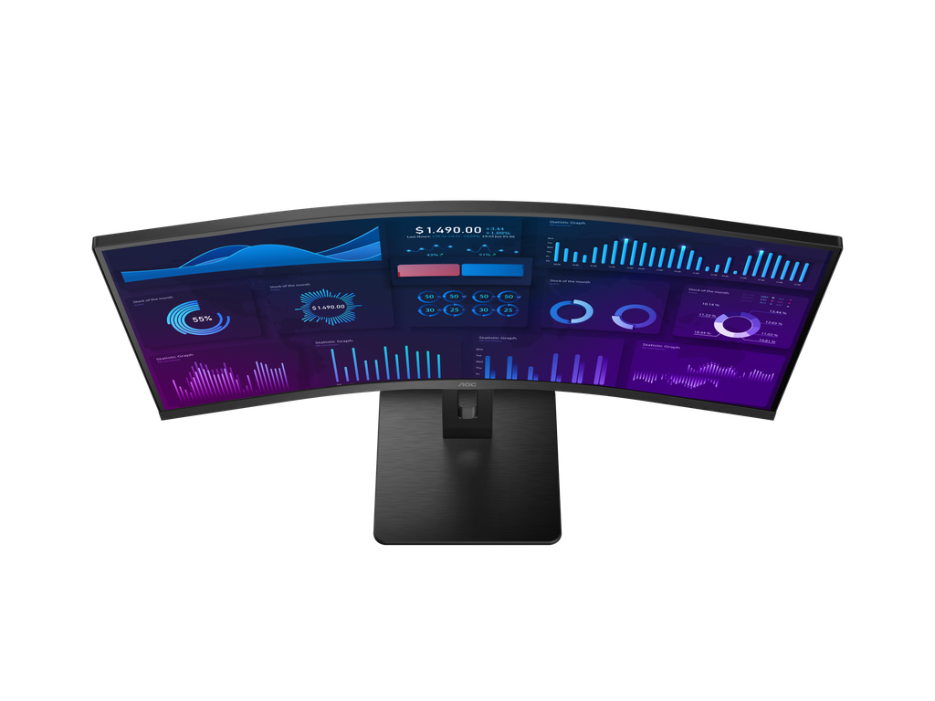 Màn hình AOC CU34P2X/74 (34 inch WQHD | 21:9 144Hz | VA | 1ms | Cong)