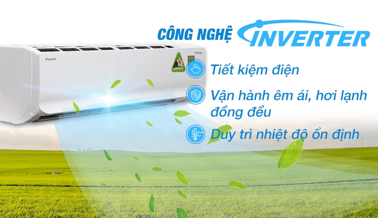 Điều hòa Daikin 1 chiều 24.000BTU inverter FTKC71UVMV